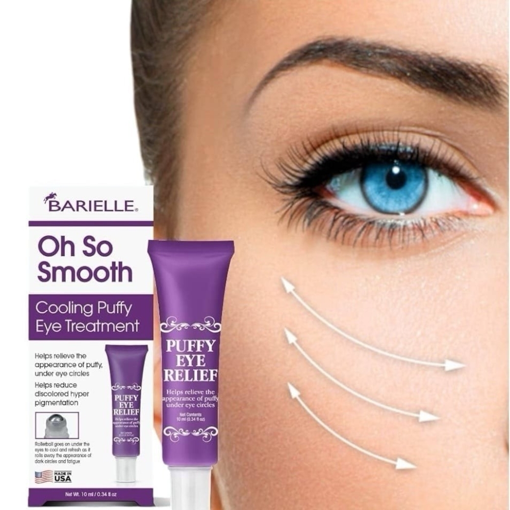 Barielle OhSoSmooth Cooling Puffy Eye Gel Dark Circle Treatment NIB
